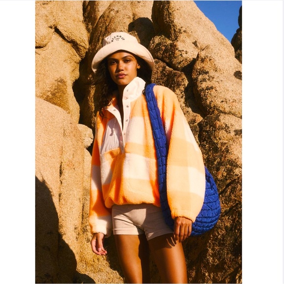 Free People FP Movement Hit The Slopes Rocky Ridge Printed Pullover - Picture 8 of 8